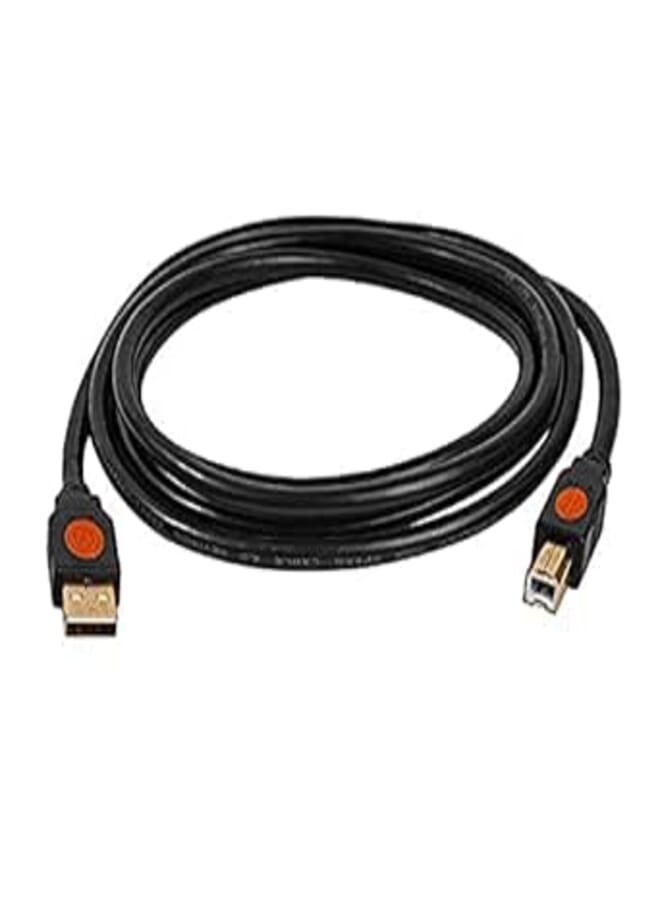 2B (DC107) Printer Cable USB 2.0-1.8M - black